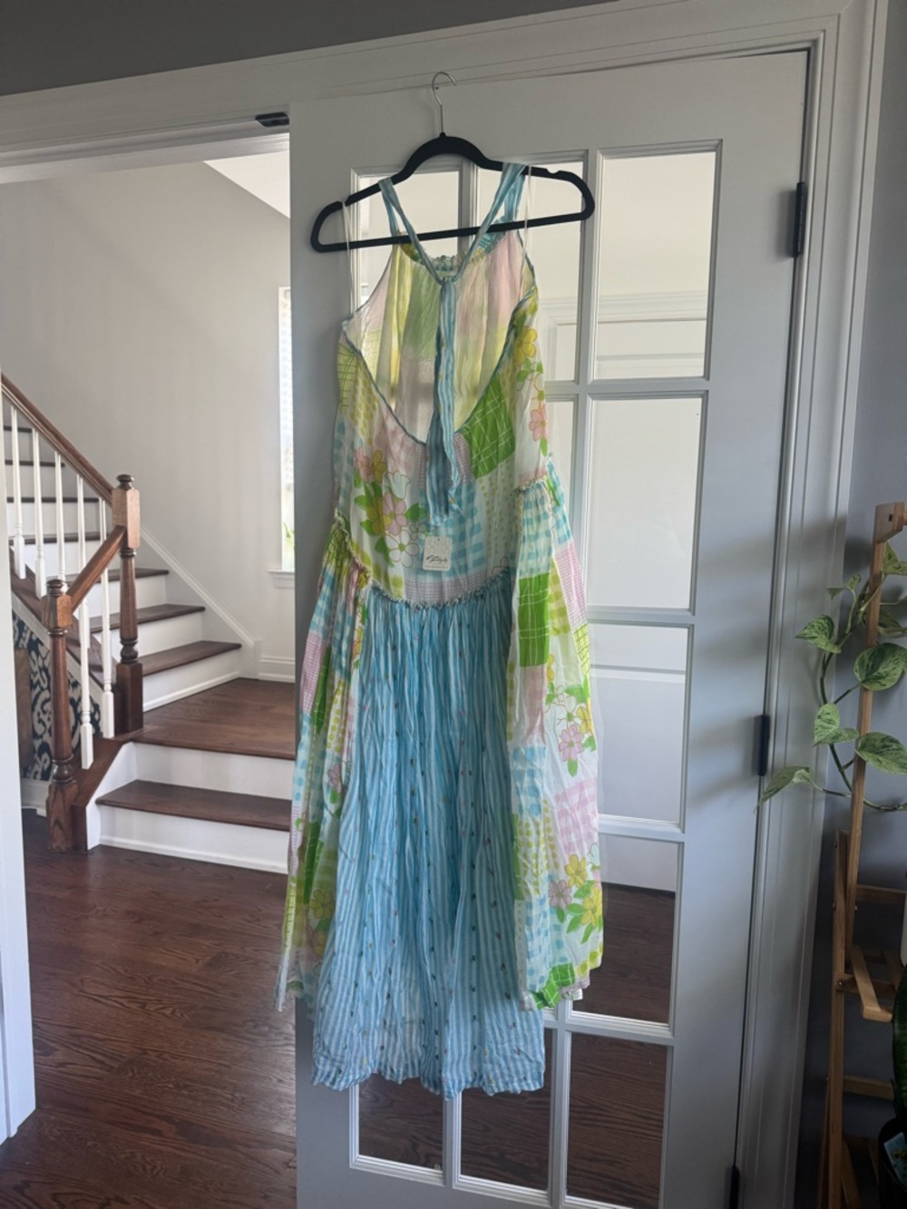 NWT Free People Patched And Pretty Midi Dress - Picture 7 of 8